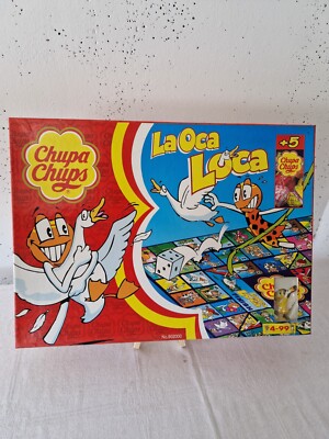 Chupa Chups Laoca Loca Gänsespiel Brettspiel Selten Gesellschaftsspiel Lutscher