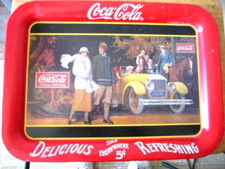Coca Cola brand tray 17.5"
