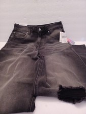 TINSELTOWN MON Women's JEANS LOOSE DISTRESSED BK SZ 9/29 HI-WAIST NEW WITH TAGS