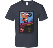 Nintendo Nes Box Art Excitebike T Shirt