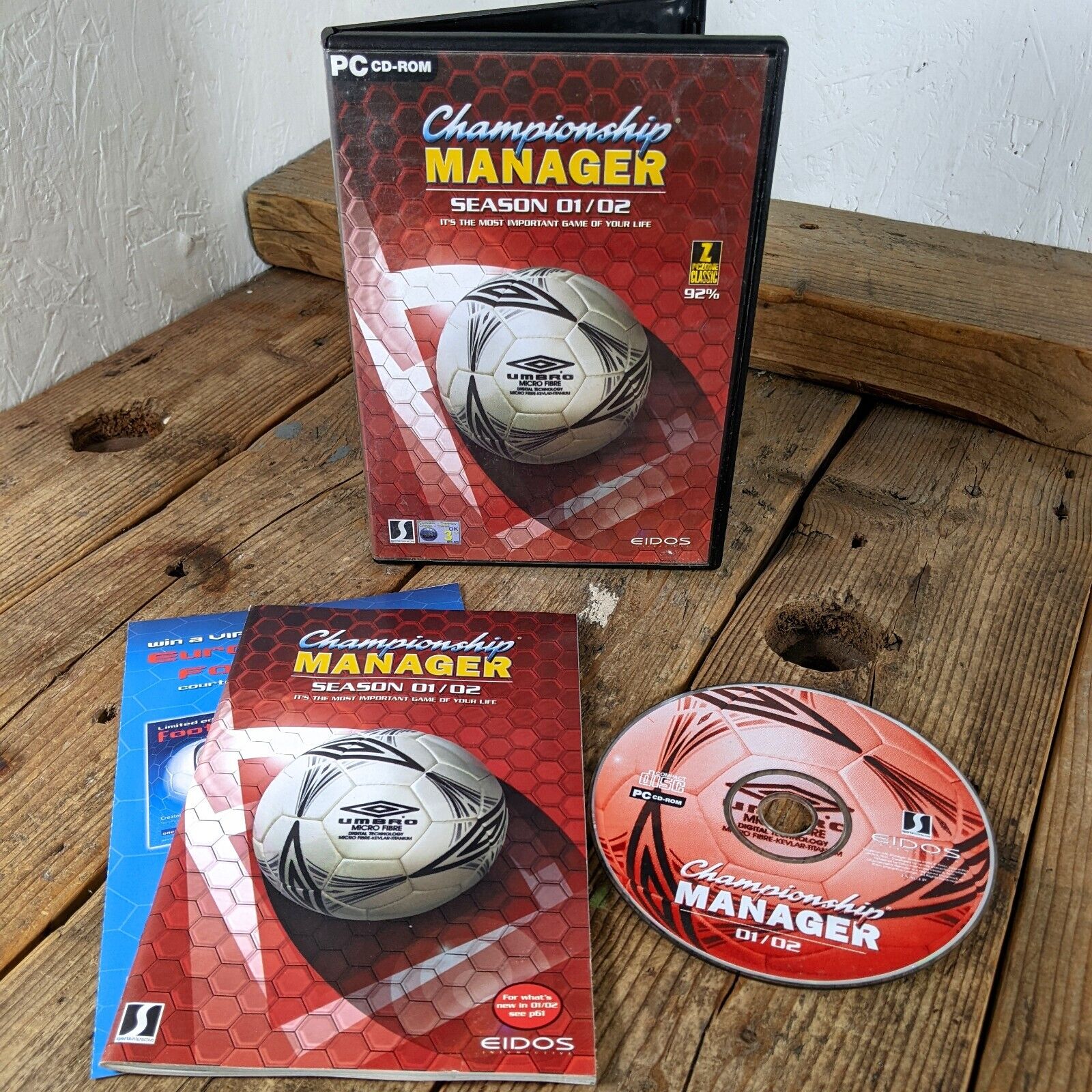 Championship Manager: Season 01-02 (PC CD)