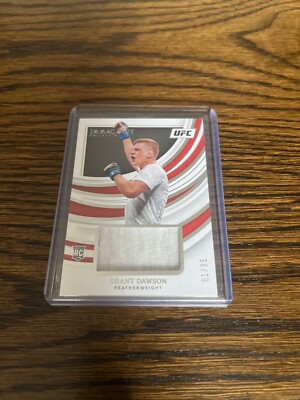 Grant Dawson Immaculate 2022 Fight Night getragene Erinnerungsstücke/99