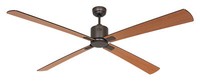 Energiespar Decken Ventilator LüFter Fan Bronze Eco Neo Iii 180 Cm Schwarz Teak