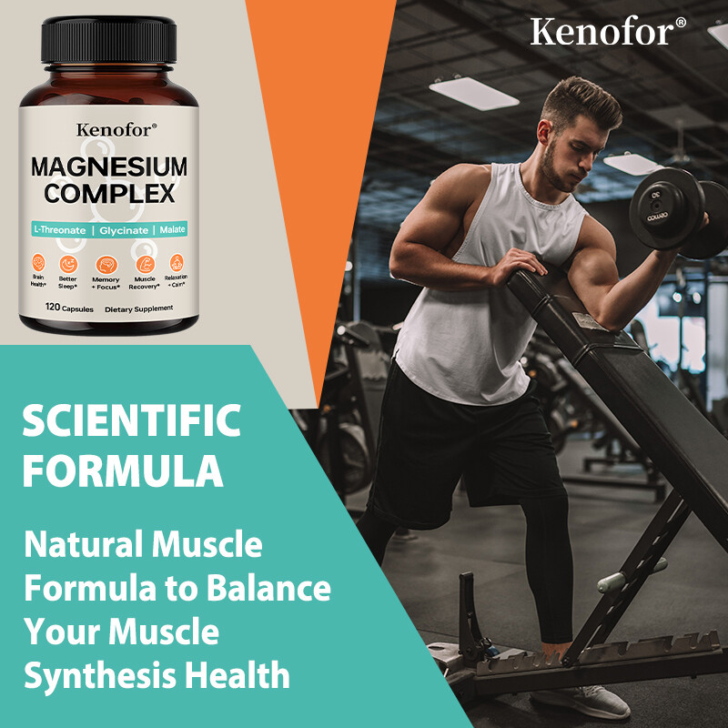Magnesium-Komplex Mit L-Threonat, Bisglycinat & Malat – Für Gehirn, Gedächtnis & Schlaf Magnesium-Komplex Mit L-Threonat, Bisglycinat & Malat – Für Gehirn, Gedächtnis & Schlaf