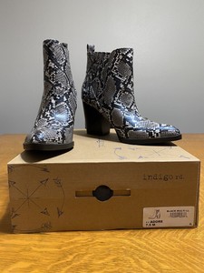 ebay snakeskin boots