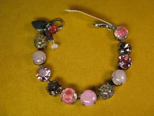 MARIANA BRACELET SWAROVSKI CRYSTALS MOSAIC SPL PINK MULTI Gift Christmas