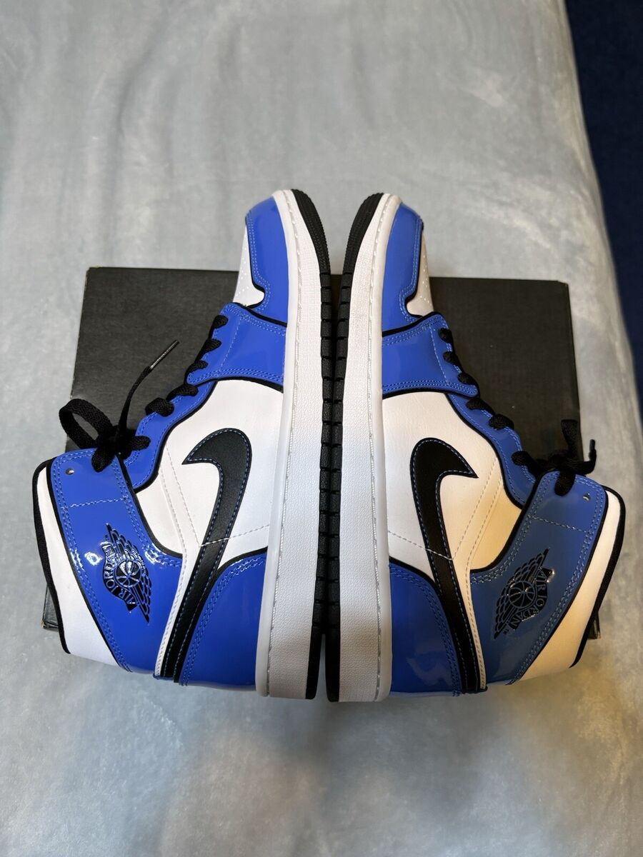 Size 8 - Air Jordan 1 SE Mid Signal Blue 2021 DD6834-402