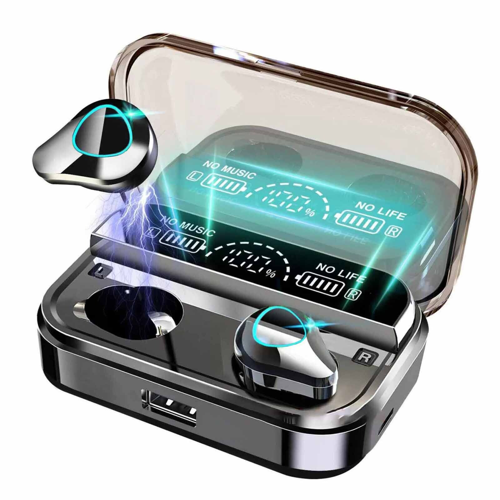Wireless Earbuds  Bluetooth 5.2 Earphones Auto Pairing Bluetooth Headphones-image