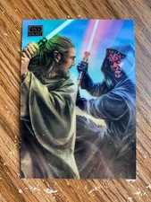 2024 Topps Chrome Star Wars Galaxy COMPLETE YOUR SET Base Card #1-100 (YOU PICK)