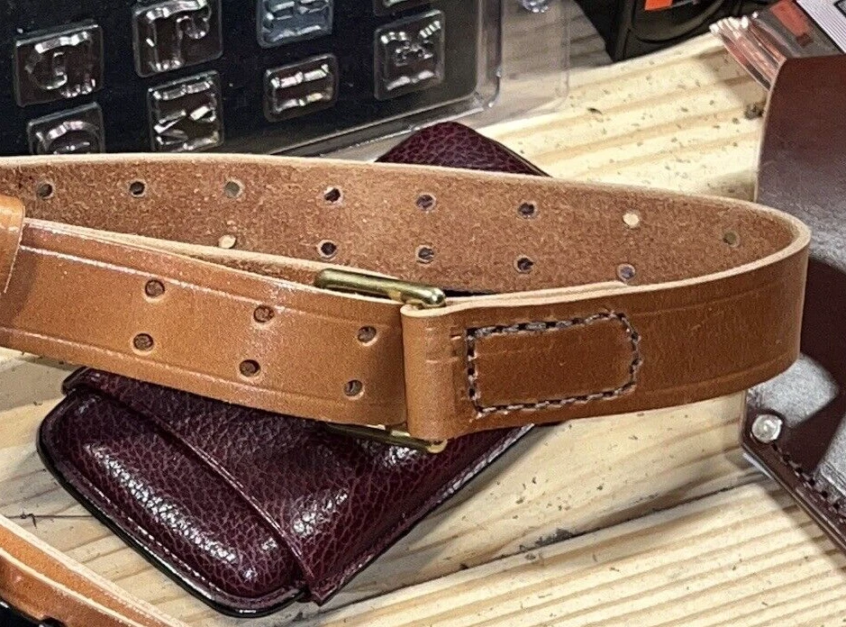 Ремешок для винтовки M1907 / ремень - лицевая английская уздечка кожа - ручная работа в США - Изображение 4 из 4