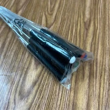 Set of 8 NEW Fondue Forks Multicolored Plastic/Stainless Steel Never Used