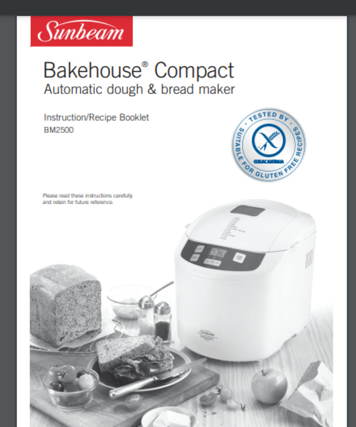 Sunbeam Bakehouse Bread Maker