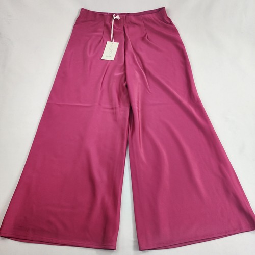 Joie Pants Womens sz 8 Wide Fit Red 0789501 Polyester Elastane Ladies - Picture 5 of 12