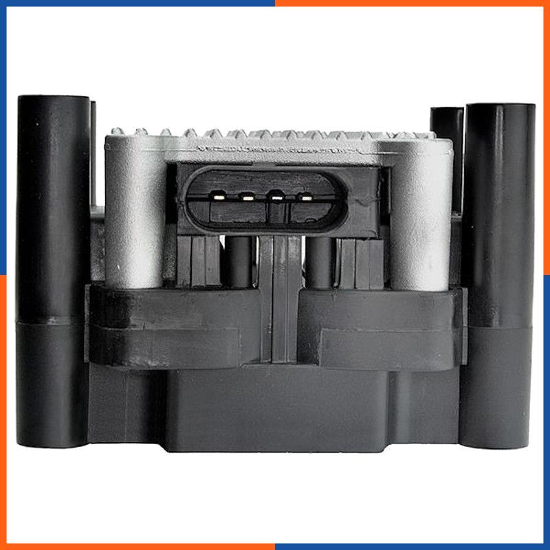 Bobine d'allumage pour VW remplace la pièce 03SKV007 noire en acier et résine