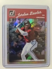 2023 Donruss Jordan Lawlar #244 Voltage Parallel 4/25 Arizona Diamondbacks
