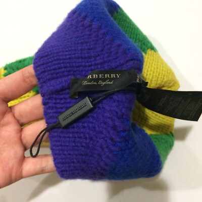 Burberry Multicolor Beanie Unisex | eBay display picture 3