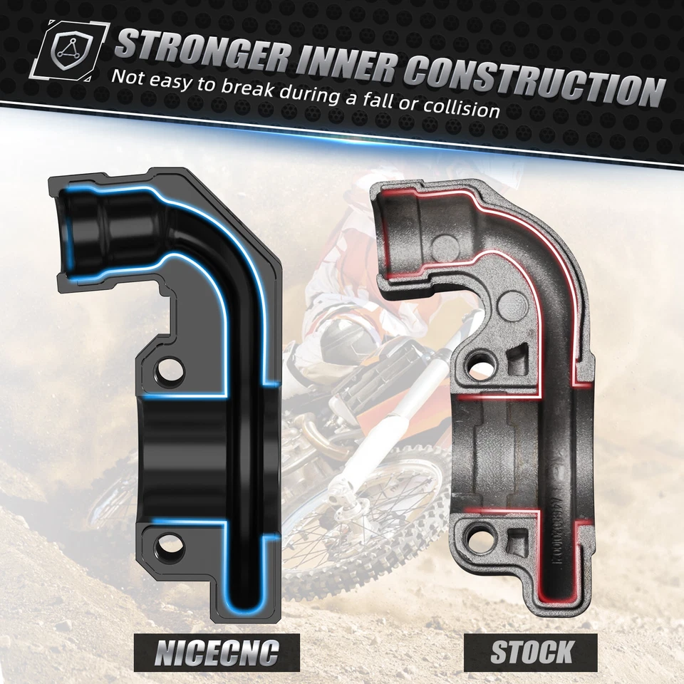 Protector de carcasa de acelerador CNC para gas EX EC 250 300 MC 250F 350F 450F 2024-2025 Foto 4 de 4