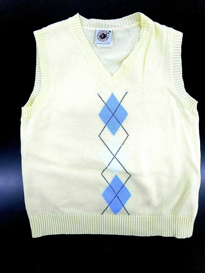 Мальчики хороший парень $62 жилет рубашка-поло и Sear присоска брюки 3PC набор размеров 4, 5 и 6 - Изображение 2 из 4