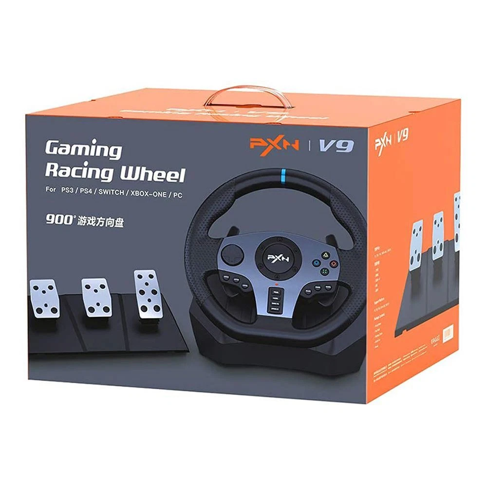 🔥PXN V9 Steering Wheel & Pedals & Shifter For PC/PS3/PS4/SWITCH/XBOX ONE🔥