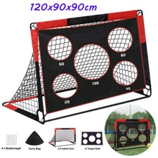 2in1 Soccer Goal Net Pop Up Kids Football Goa Net Training For Playground Target