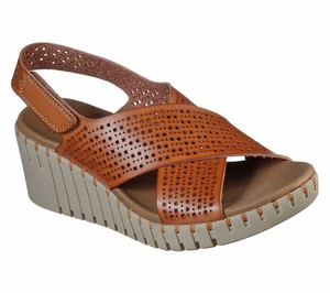 skechers tan sandals