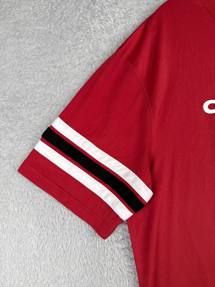 Camiseta deportiva de los Arizona Cardinals para hombre extra grande roja cuello en V #11 Larry Fitzgerald polietileno Foto 3 de 4