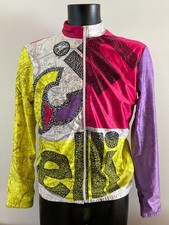 Blouson Vintage CINELLI Années 80/90's Veste Fluo Cycling Jacket Eroica