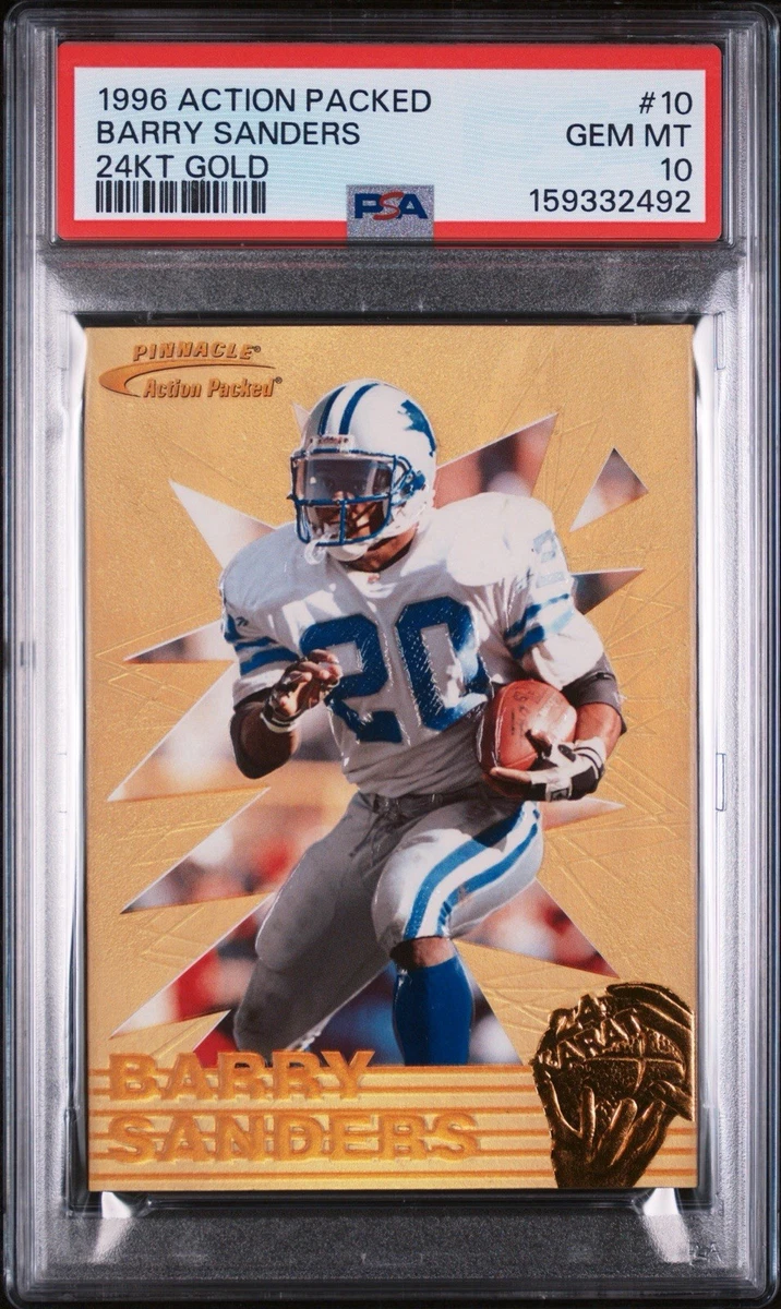 1996 Pinnacle Action Packed Football Trading Cards for sale | eBay