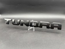 Matte Black Tundra Emblem Replacement For 2014-2024 Toyota Tundra Sr5 4x4