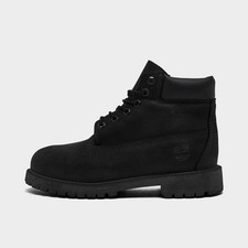 Little Kids' Timberland 6 Inch Premium Boots Black TB112707 001