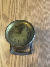 Vintage Minneapolis Brass Heat Regulator Clock