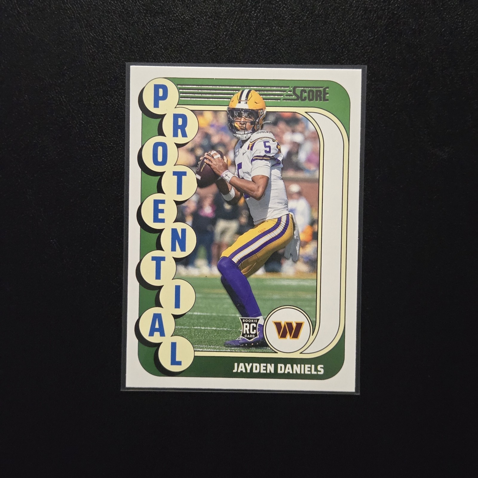 2024 Score Protential #3 Jayden Daniels RC Washington Commanders LSU