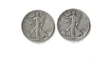1934-35 Walking Liberty Half Dollar Lot Of 2 90% Silver 0.723 Troy OZ