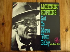 Us Version / Lightnin' Hopkins Got To Move Your Baby Prestige Prt