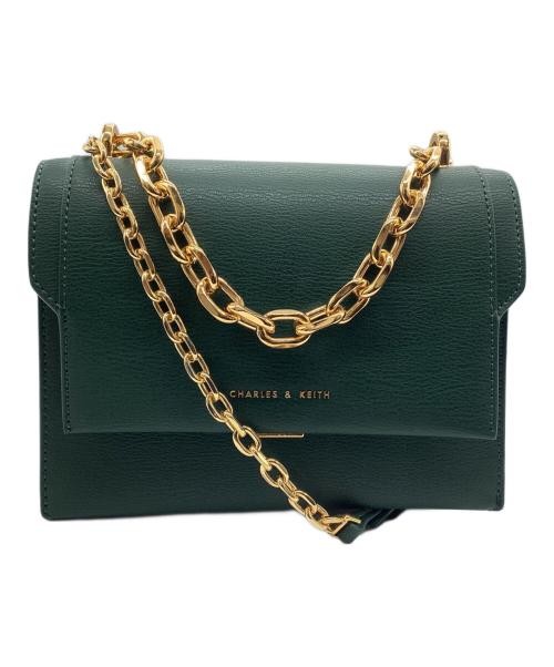 Handle Crossbody Chain Link Embossed Crossbody Bag Front Flap