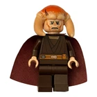 LEGO Saesee Tiin Dark Brown Robe and Cape Star Wars Great Condition Rare SW0420