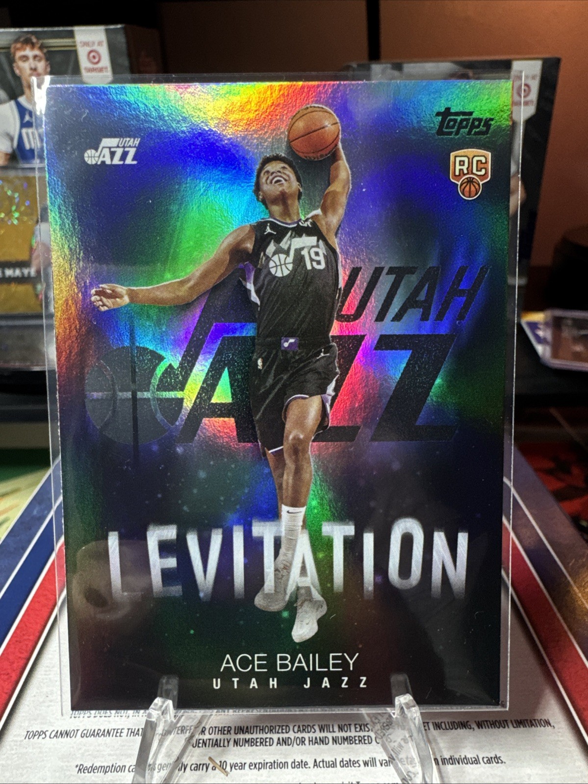 2025/26 Topps Ace Bailey RC Levitation Holo
