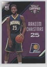 2015 Panini Totally Certified Rookies Mirror Purple 37/50 Rakeem Christmas 0f8