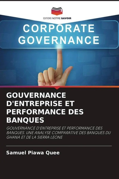 Gouvernance D'entreprise ET Performance DES Banques Samuel Piawa Quee Buch 2022-image