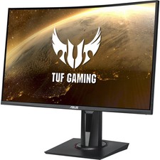 ASUS 27" TUF Gaming VG27WQ Curved Gaming Monitor, Black