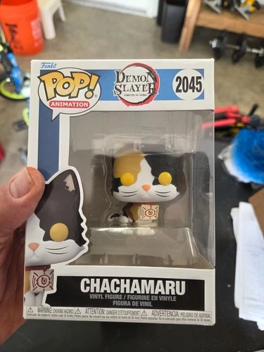 Funko Pop!  Anime Demon Slayer Chachamaru #2045 With Pop Protector