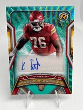 2024 Topps Resurgence Kingsley Suamataia Rookie RC Aqua Surge Auto /249