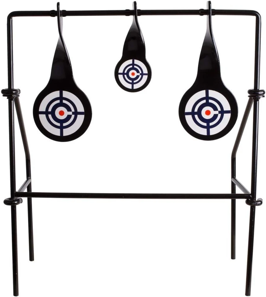 Spinning Shooting Targets Gun Shoot Airgun BB Paintball Airsoft Hunting Pellet - Image 2 of 3