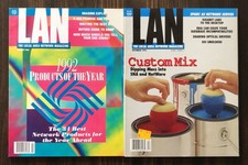 1992 LAN Local Area Network Magazine - Lot 0f 2