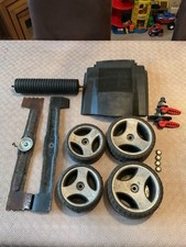 Bosch Rotak 43 , Spares , Wheels,Blades,Roller , Cover , Tighteners. Used.