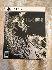 Final Fantasy XVI Deluxe Edition PS5, 2023, Steelbook with Cloth Map, Complete