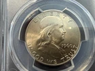 1960  Franklin Half Dollar  (50C) (90% SILVER) PCGS MS64