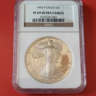 United States Mint 1995 American Eagle $1 1oz Silver Proof NGC PF69 Ultra Cameo