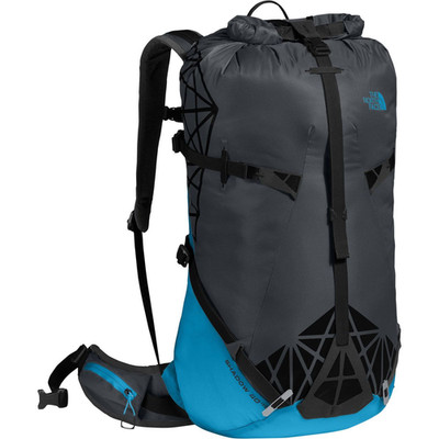 THE NORTH FACE Shadow 40+10 Backpack, Grey/ Blue, Mountain Sports/Summit, S/M