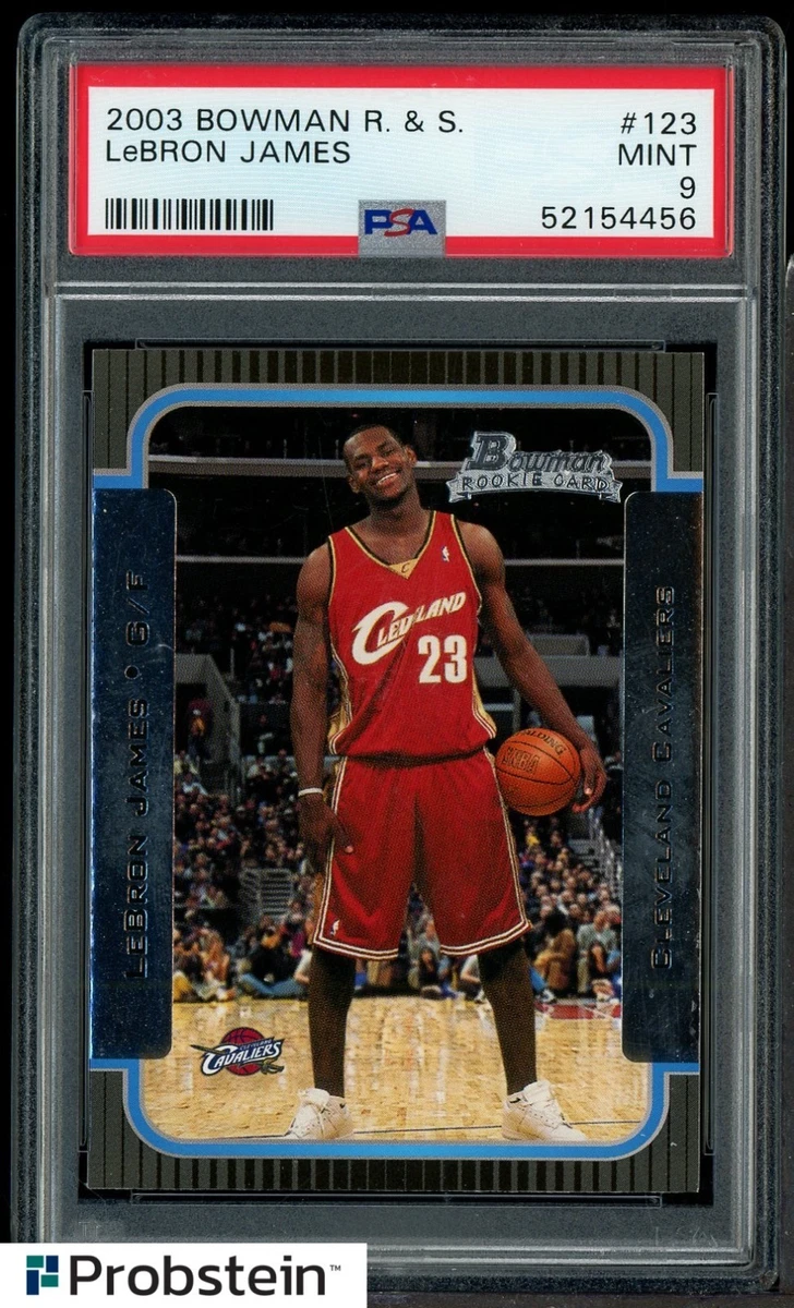 Bowman LeBron James Basketball Rookie Sports Trading Cards for